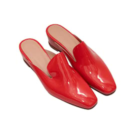 Rachel Comey-Mules compensées vernies Rachel Comey rouges Taille 37-Rouge