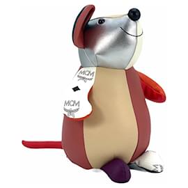 MCM-MCM Zoo Decorativo Mouse Display Mouse Multi * Edição Limitada * Brinquedo macio colecionável + caixa-Multicor