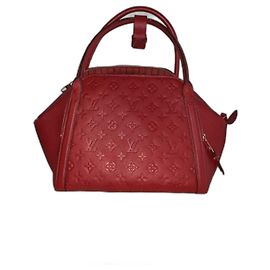 Louis Vuitton Handtasche aus Monogramm Leder Rot Rot