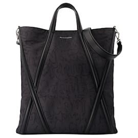 Alexander Mcqueen-Harness Shopper Bag - Alexander McQueen - Nylon - Black-Black