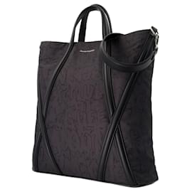 Alexander Mcqueen-Harness Shopper Bag - Alexander McQueen - Nylon - Black-Black