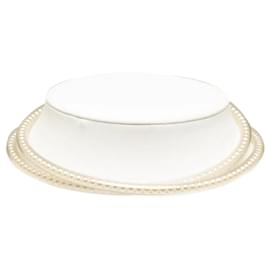 Chanel-Faux Pearl Necklace-Golden