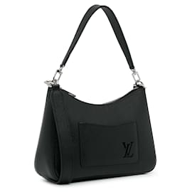 Louis Vuitton-Louis Vuitton Black Epi Marelle Satchel-Black