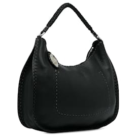 Fendi-Fendi Sac Hobo Selleria Noir-Noir
