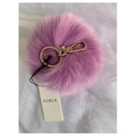 Furla-Taschenanhänger-Lavendel