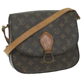 Louis Vuitton-LOUIS VUITTON Monogram Saint Cloud GM Shoulder Bag M51242 LV Auth yk10136-Monogram