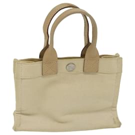 Burberry-BURBERRY Blue Label Sac à main Toile Beige Auth ti1470-Beige