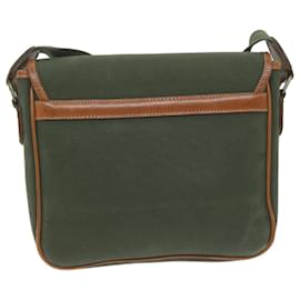 Autre Marque-Burberrys Shoulder Bag Canvas Khaki Auth ti1465-Khaki