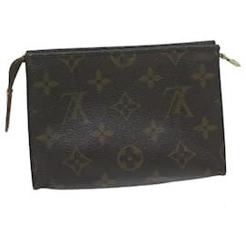 Louis Vuitton-Louis Vuitton Monogram Poche Toilette 15 Marsupio M47546 LV Aut 64505-Monogramma