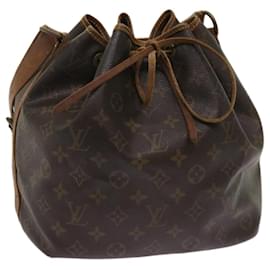 Louis Vuitton-LOUIS VUITTON Monogram Petit Noe Shoulder Bag M42226 LV Auth 64260-Monogram