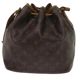 Louis Vuitton-LOUIS VUITTON Monogram Petit Noe Shoulder Bag M42226 LV Auth 64260-Monogram