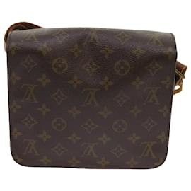 Louis Vuitton-LOUIS VUITTON Monogram Cartouchiere GM Shoulder Bag M51252 LV Auth 64327-Monogram