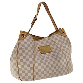 Louis Vuitton-LOUIS VUITTON Damier Azur Galliera PM Shoulder Bag N55215 LV Auth 64439-Other