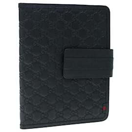 Gucci-GUCCI GG Canvas Guccissima Web Sherry Line iPad Case Black Red 283782 auth 64323-Black,Red