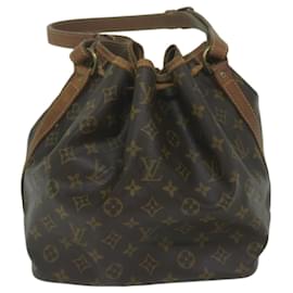 Louis Vuitton-LOUIS VUITTON Monogram Petit Noe Shoulder Bag M42226 LV Auth 64088-Monogram