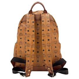 MCM-MCM Visetos Stark Backpack Backpack Medium Cognac *Limited Edition* Craig & Karl-Cognac