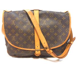 Louis Vuitton Saumur 35 Monogram - VI882 Marron