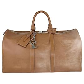 Louis Vuitton-Louis Vuitton Canelle Epi Cuir Keepall 45 Sac-Autre