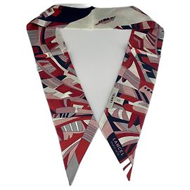 LENÇO DE SEDA LANCEL TWILLY Multicor