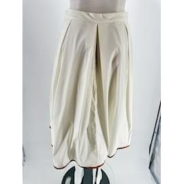Prada-PRADA  Skirts T.fr 38 cotton-White
