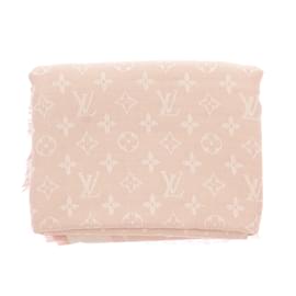 Louis Vuitton-LOUIS VUITTON  Scarves T.  silk-Pink