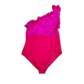 Autre Marque-LESLIE AMON Bademode T.Internationales M-Polyester-Pink