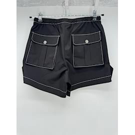 Ganni-GANNI  Shorts T.fr 38 polyester-Black