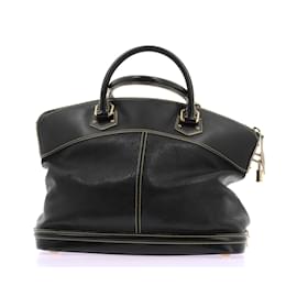 Louis Vuitton-LOUIS VUITTON  Handbags T.  leather-Black