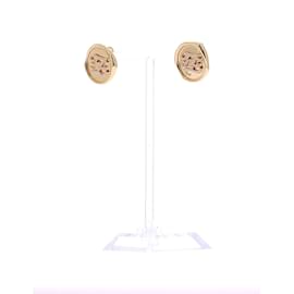 Fendi-FENDI Boucles d'oreilles T.  en plaqué or-Doré