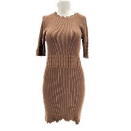 ROUJE Vestidos T.Algodón S Internacional Castaño