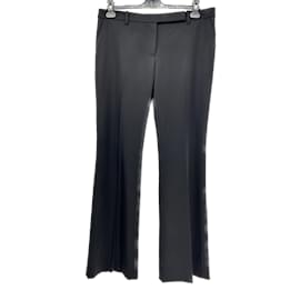 Alexander Mcqueen-ALEXANDER MCQUEEN Pantaloni T.ESSO 46 WOOL-Nero