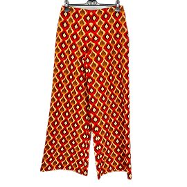 Pantalón MALIPARMI T.Internacional M Algodón Amarillo
