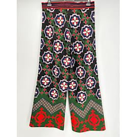 Maliparmi-MALIPARMI Pantalon T. ca 44 polyestyer-Multicolore