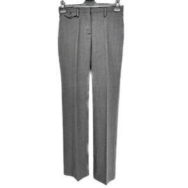 Prada-PRADA  Trousers T.it 38 Wool-Grey