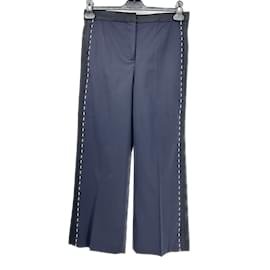 Versace-VERSACE Pantaloni T.ESSO 38 WOOL-Blu