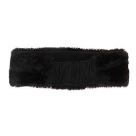 Yves Salomon-ALO  Hair accessories T.  Faux fur-Black