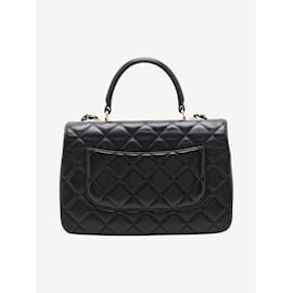 Chanel-Cor preta 2017-2018 Bolsa Trendy em pele de cordeiro-Preto