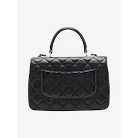 Chanel-De color negro 2017-2018 bolso de moda de piel de cordero-Negro