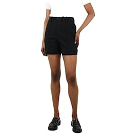 Chloé-Mini shorts pretos - tamanho UK 6-Preto