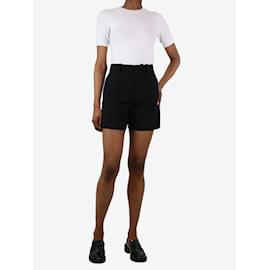 Chloé-Black mini shorts - size UK 6-Black