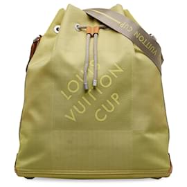 Louis Vuitton-Louis Vuitton Green Damier Geant LV Cup voluntario-Verde,Verde claro