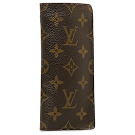 Louis Vuitton-Crédito Porte-Valeurs Cartes con monograma marrón de Louis Vuitton-Castaño