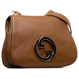 Gucci-Sac Blondie moyen marron Gucci-Marron