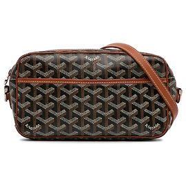 Goyard Black Goyardine Sac Cap Vert Black