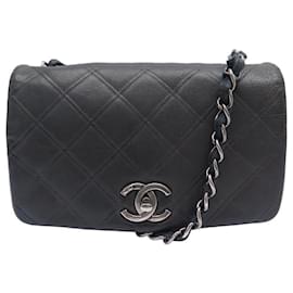 Chanel-CHANEL SIMPLE HANDBAG CLASP TIMELESS QUILTED LEATHER HANDBAG-Other