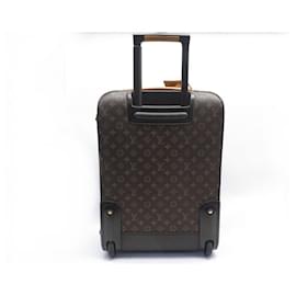 Louis Vuitton-LOUIS VUITTON PEGASE SUITCASE 55 M41226 MONOGRAM CANVAS TRAVEL BAG LUGGAGE-Brown