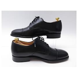 Church's-ZAPATOS DERBY CARTMEL DE LA IGLESIA 9F 43 ZAPATOS DE CUERO NEGROS ZAPATOS DE CUERO-Negro