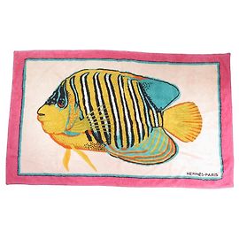Hermès HERMES POISSONS TELO MARE IN COTONE TELO MARE IN COTONE Multicolore