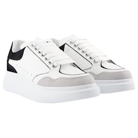 Alexander Mcqueen-Zapatillas oversize - Alexander Mcqueen - Piel - Gris-Gris