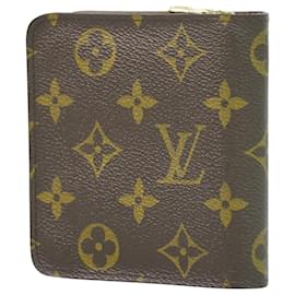Louis Vuitton-Cremallera Louis Vuitton Compact-Castaño